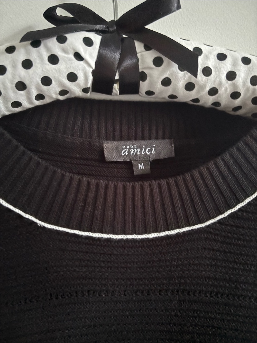 Amici Cotton Knit Sweater - Picture 3 of 3
